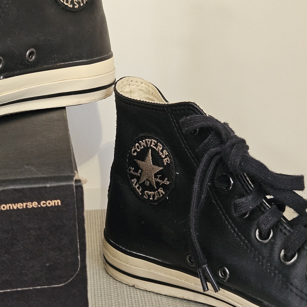 Converse Black High-Top Sneakers - Picture 4 of 15